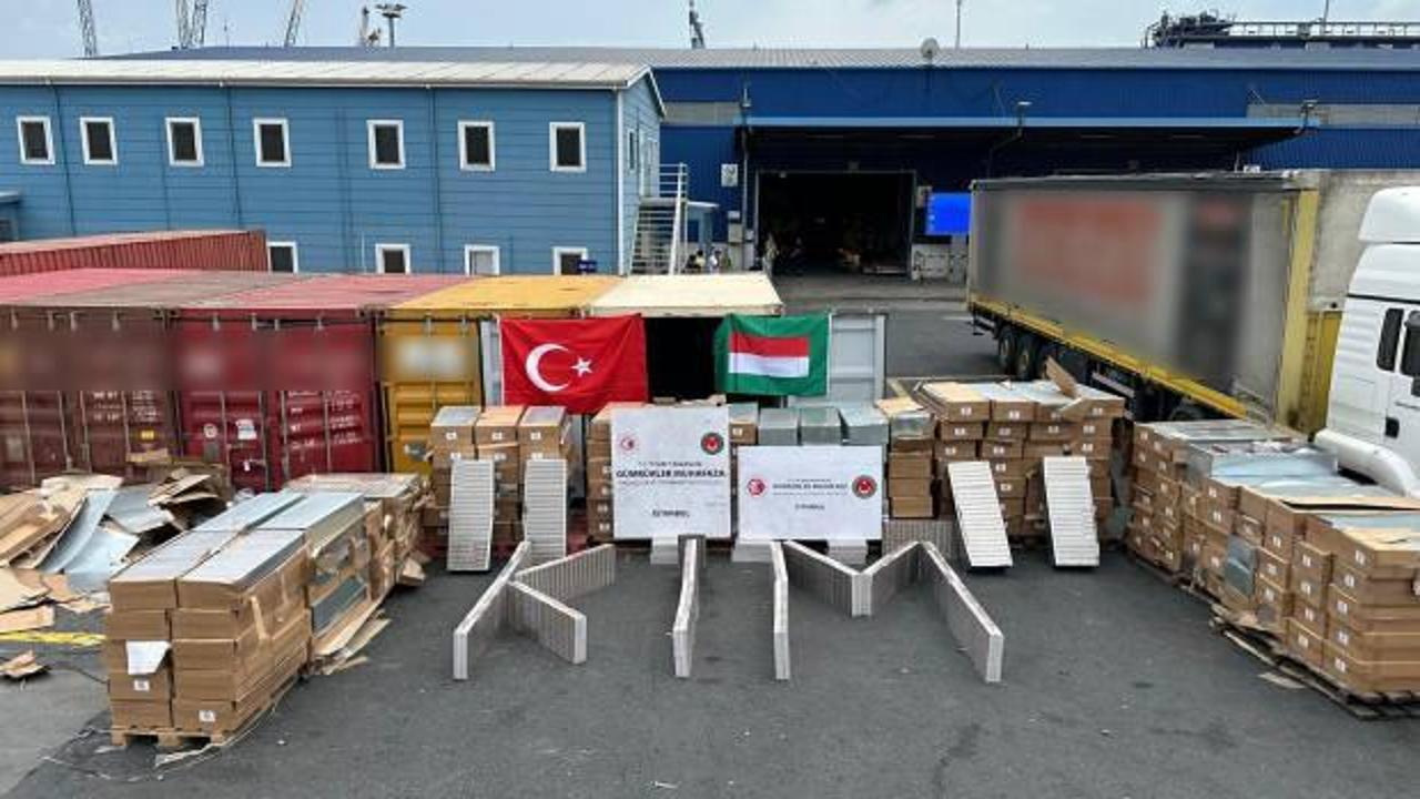 Mersin ve İstanbul'da ele geçirildi: Değeri 521,1 milyon TL!