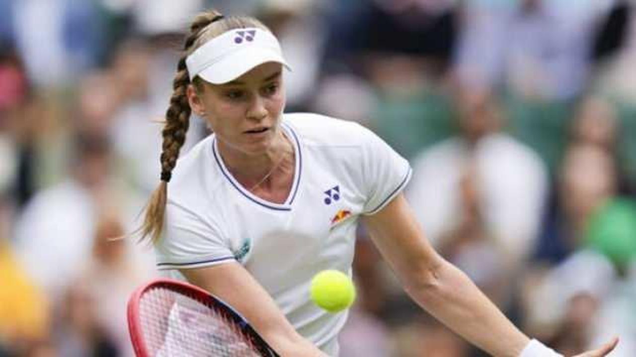 Rybakina ve Krejcikova, Wimbledon'da son 4'e kaldı