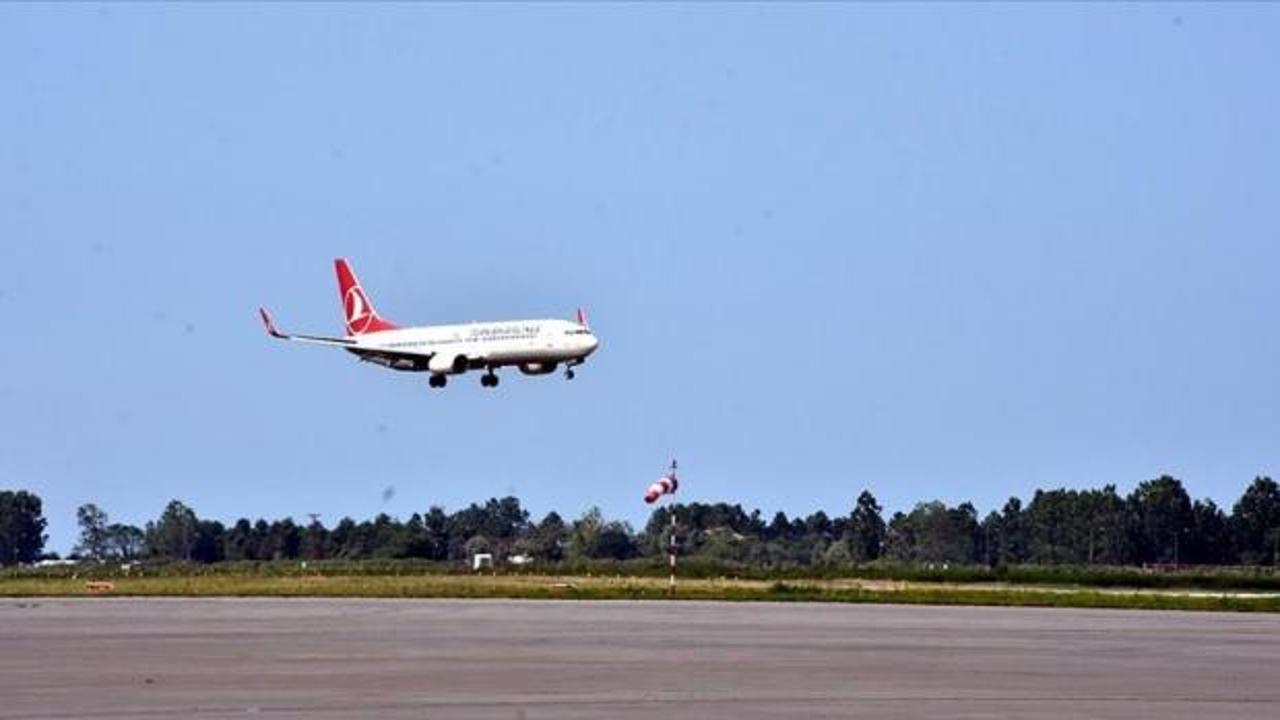 Samsun Çarşamba Havalimanı yılın ilk 6 ayında 691 bin 145 yolcuya hizmet verdi