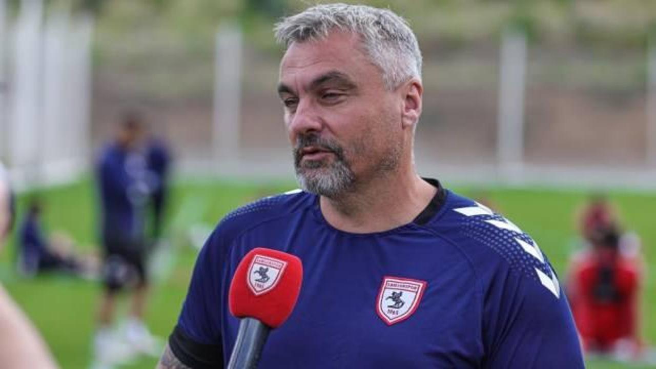 Samsunspor'un hocası Thomas Reis'in büyük heyecanı