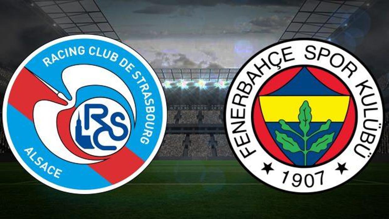 Strasbourg - Fenerbahçe hazırlık maçı hangi kanalda?