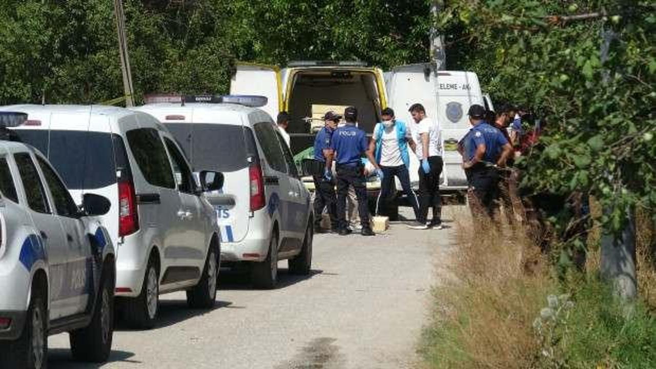 Sulama kanalında tabancayla vurulmuş olarak ölü bulundu