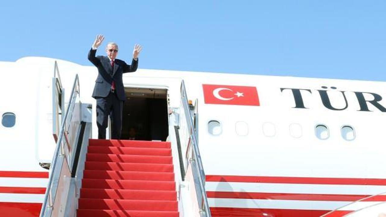 Cumhurbaşkanı Erdoğan yurda döndü