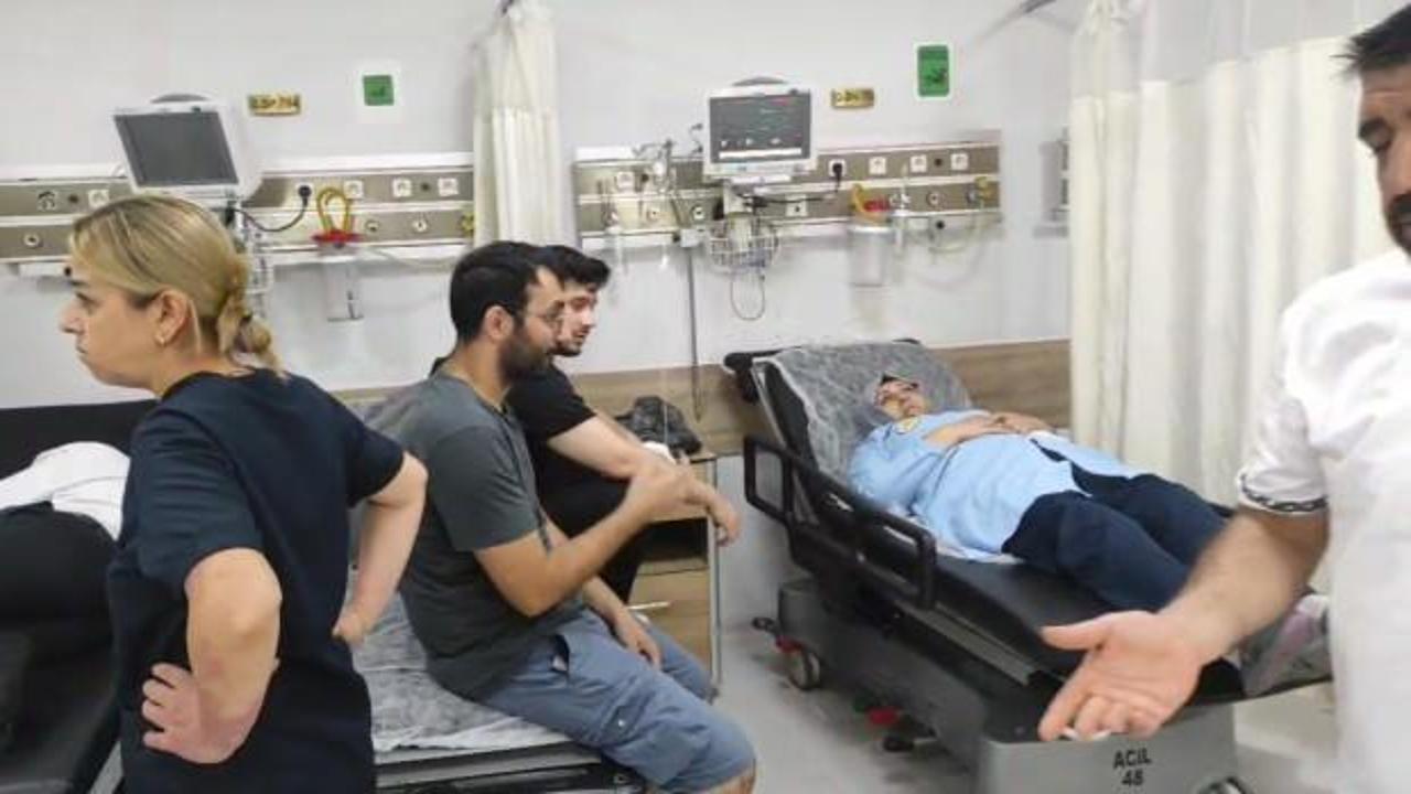 Dicle Üniversitesi Hastanesi’nde personel ve refakatçi 55 kişi yemekten zehirlendi