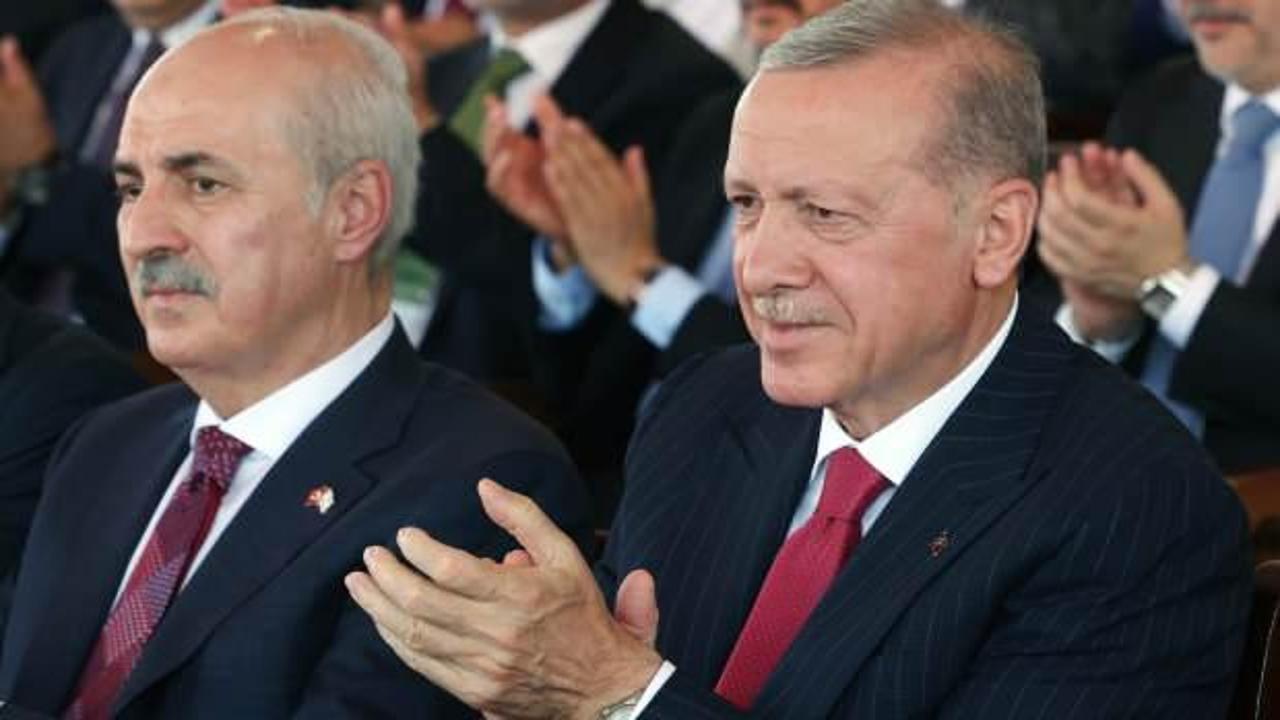 KKTC'de Başkan Erdoğan'ı duygulandıran hediye