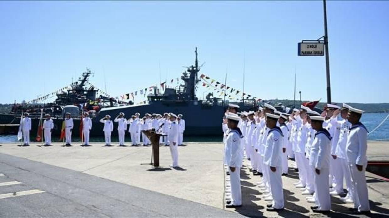 MSB duyurdu: Romanya limanı ziyaret edildi!