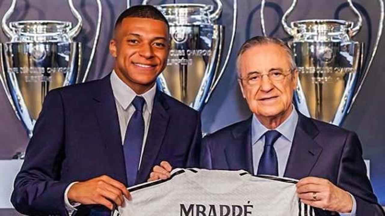 Real Madrid'in yeni transferi Kylian Mbappe resmi imzayı attı!