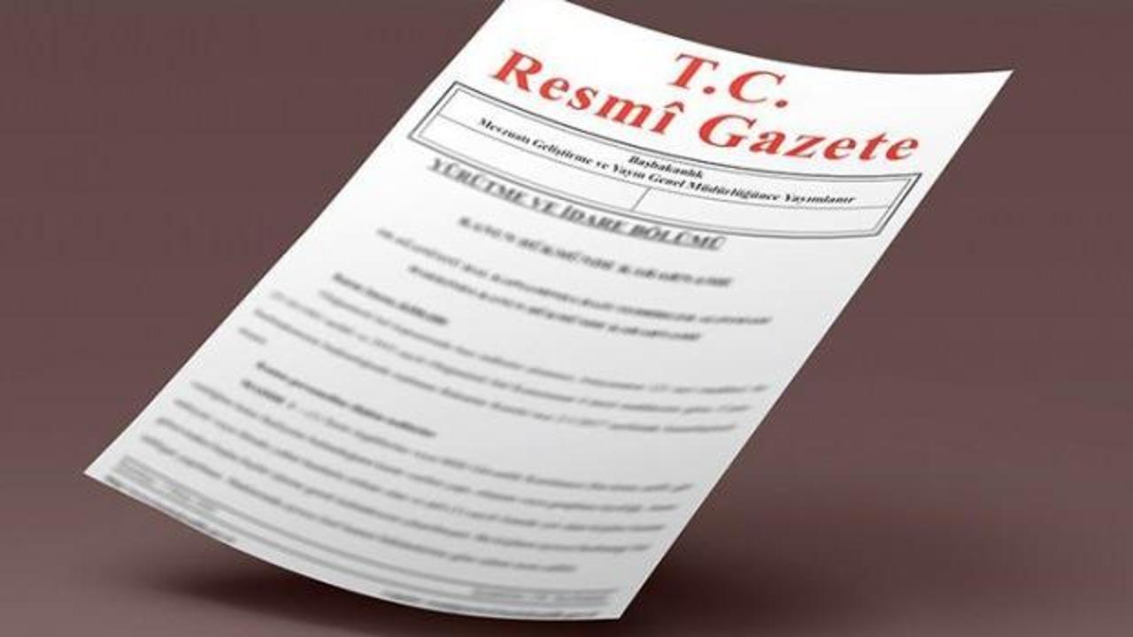 Türkiye ile KKTC arasında imzalanan milletlerarası anlaşma Resmi Gazete'de