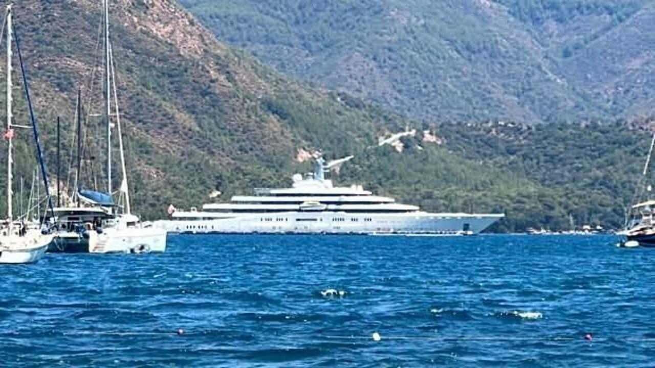 Abramoviç'in yatı 'Eclipse' 2 yıl 4 aydır Marmaris'te