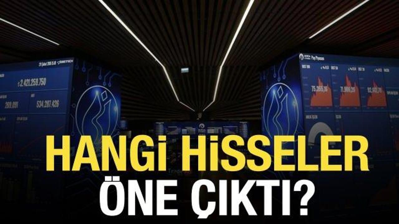 Borsa İstanbul'da hangi hisseler öne çıktı 25 Temmuz 2024?