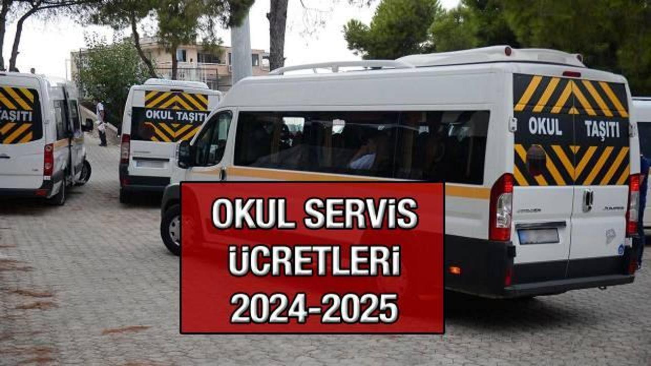 Okul servis ücretleri zamlı fiyatı ne kadar 2024? Okul servis ücretleri güncel fiyatı!