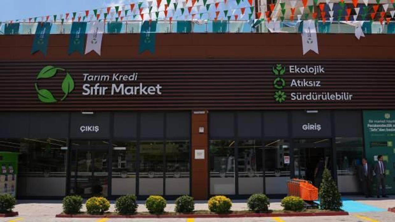 Tarım Kredi'den "Sıfır Market"le atıksız alışveriş imkanı