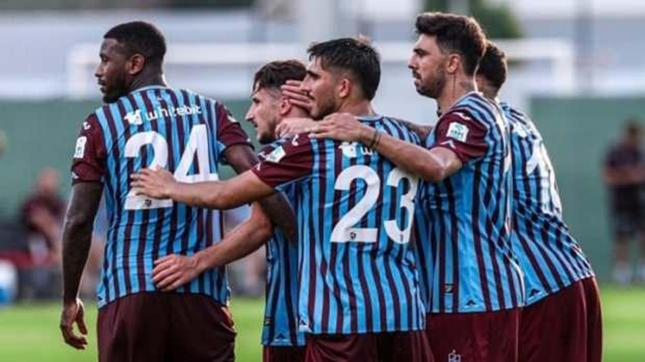 Trabzonspor'un Ruzomberok ma&ccedil;ı kafilesi belli oldu! Yeni transfer...