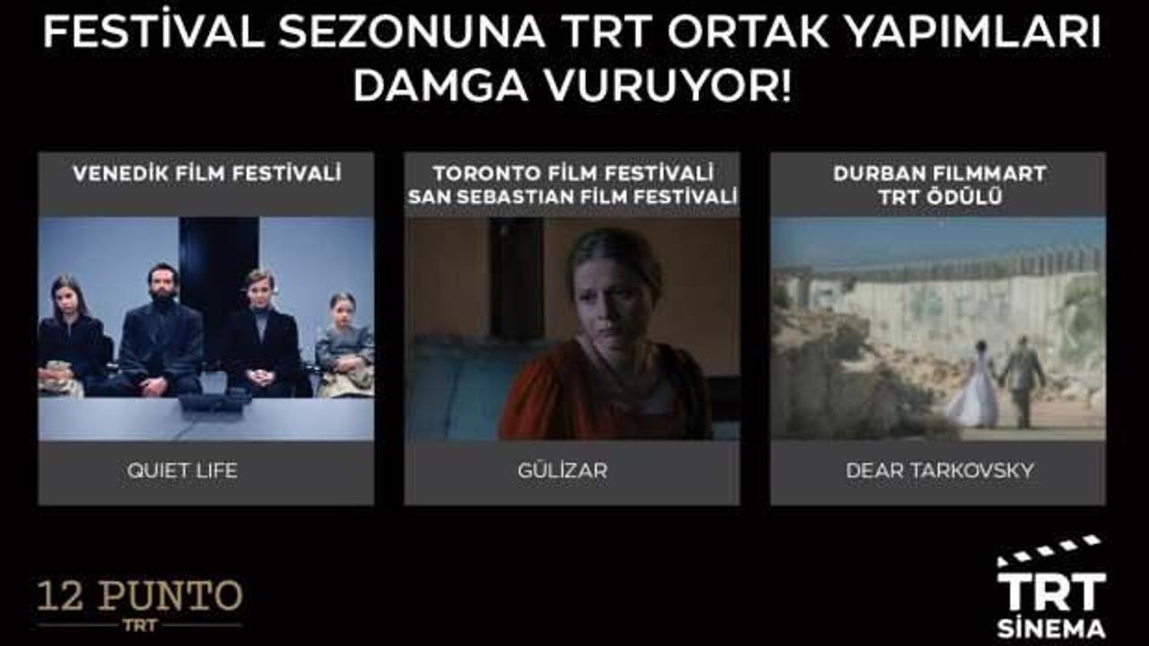 TRT Ortak Yapımı Filmler dünyanın en prestijli film festivallerinde yarışacak