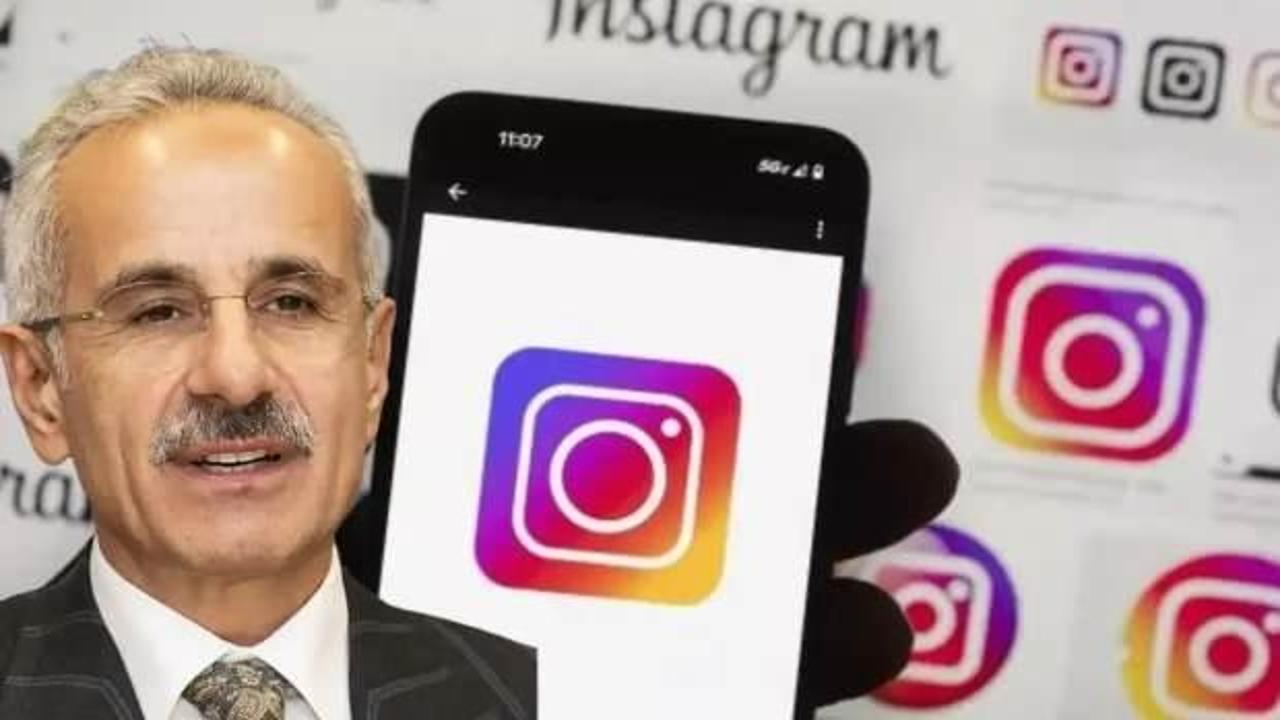Bakan Uraloğlu'ndan ‘Instagram’ açıklaması: ‘1 saate kalkar’