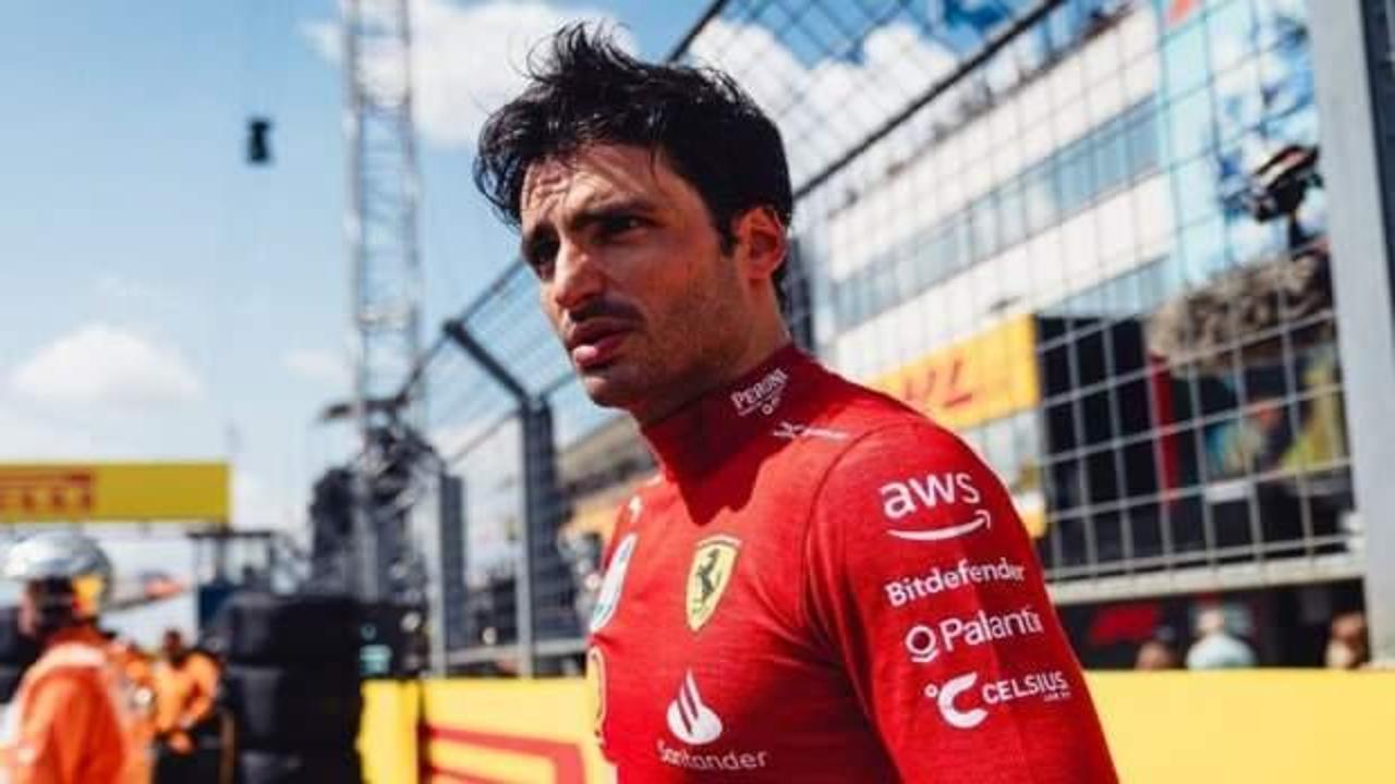 Ferrari pilotu Carlos Sainz'dan ayrılık açıklaması