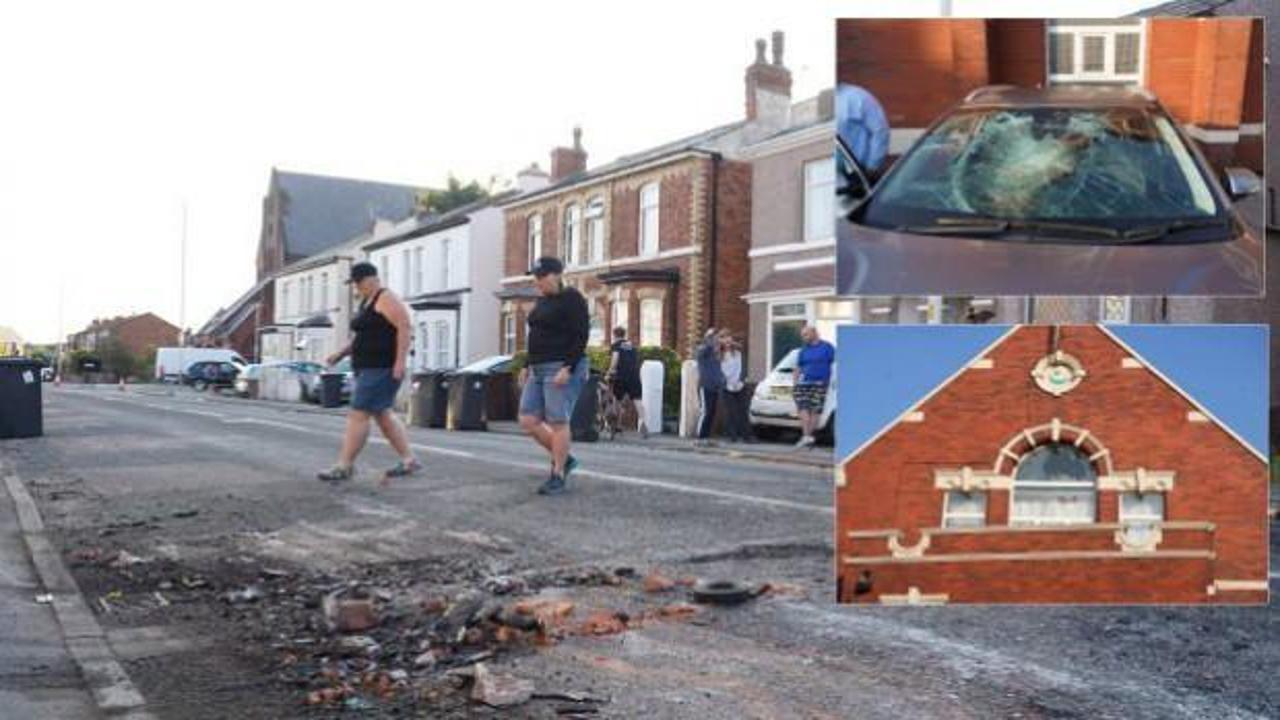 İngiltere'de aşırı sağcılar camiye saldırdı