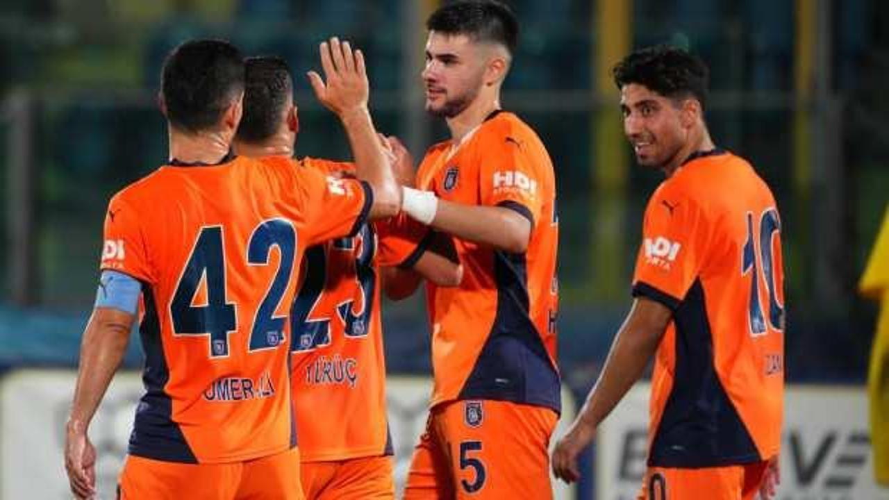 Başakşehir, Konferans Ligi'nde dört dörtlük! Tur 10 golle geldi