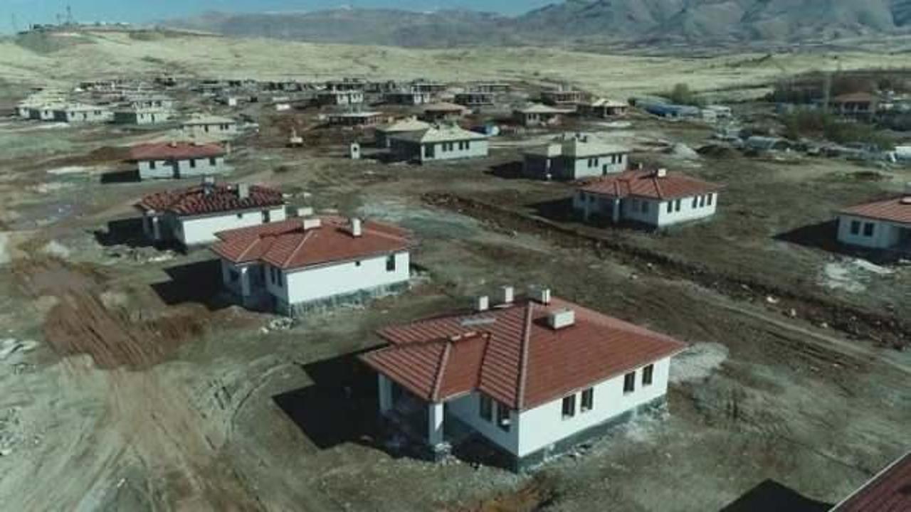 Malatya'da 9 bin 215 köy konutunun yapımı sürüyor