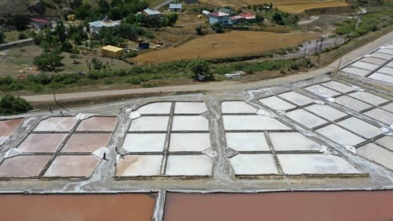 Sivas'ın 84 mineral içeren kaynak tuzu tescil yolunda