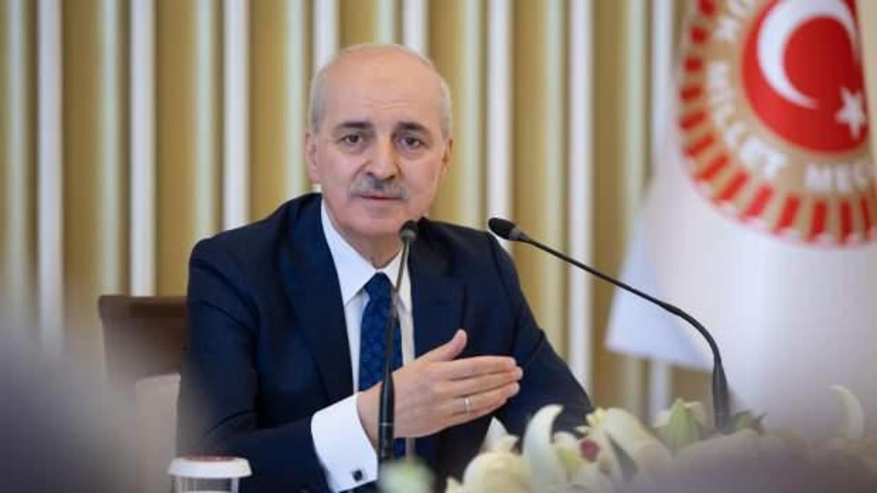 TBMM Başkanı Kurtulmuş'tan İsrailli bakana tepki