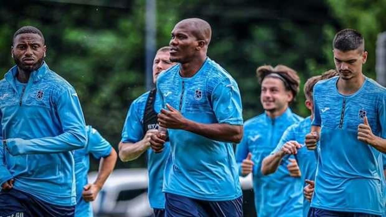 Trabzonspor, Ruzomberok ma&ccedil;ı hazırlıklarını s&uuml;rd&uuml;rd&uuml;