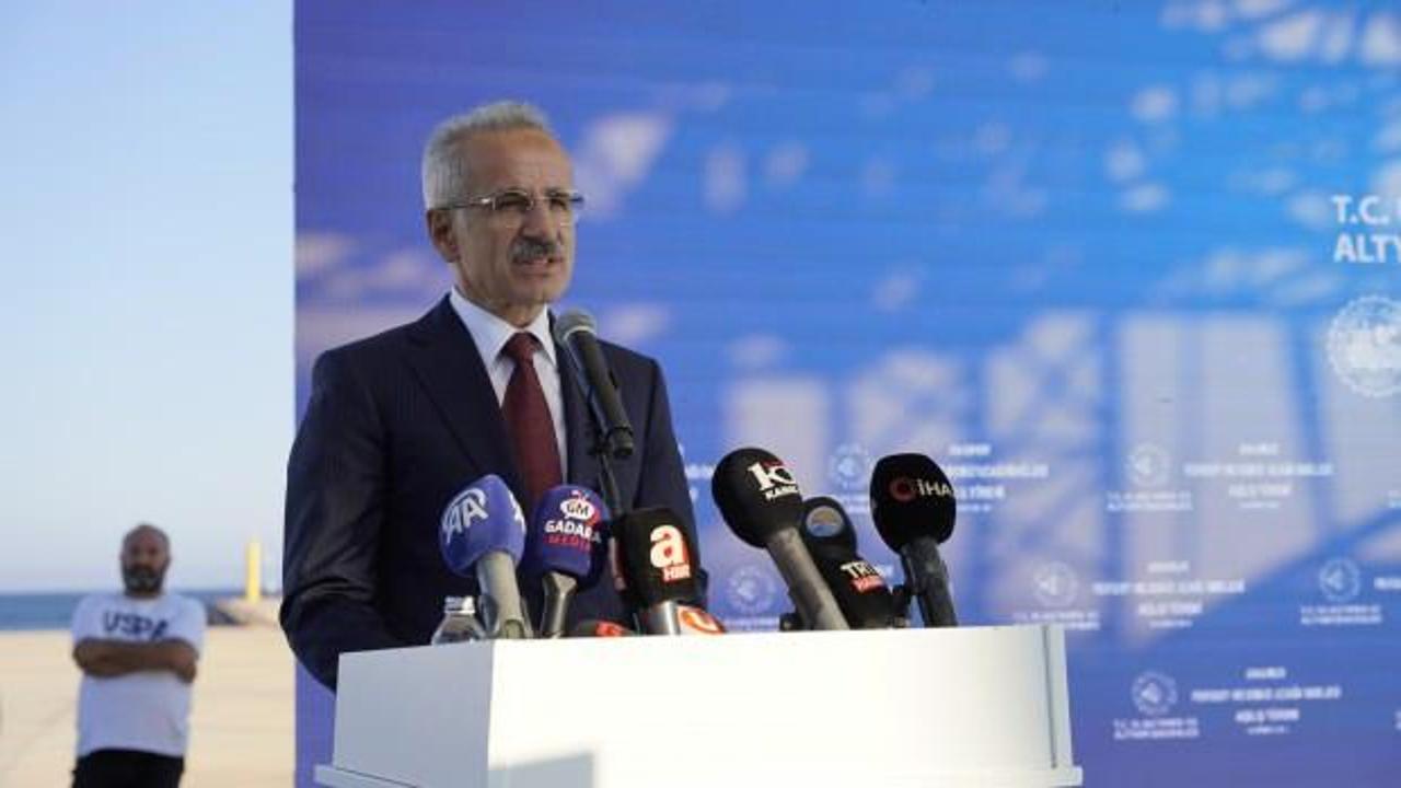 Bakan Uraloğlu: Ülkemiz ile KKTC arasındaki en kısa mesafeli deniz rotası oldu