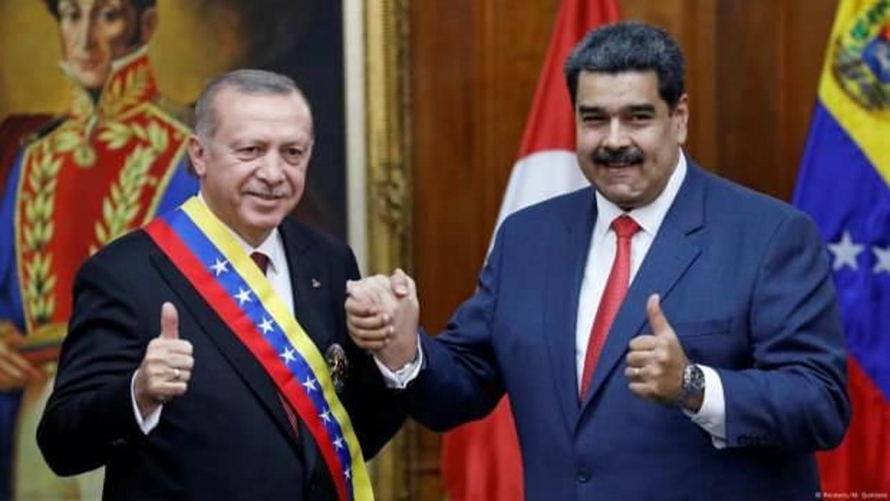 Cumhurbaşkanı Erdoğan'la Maduro arasında kritik görüşme