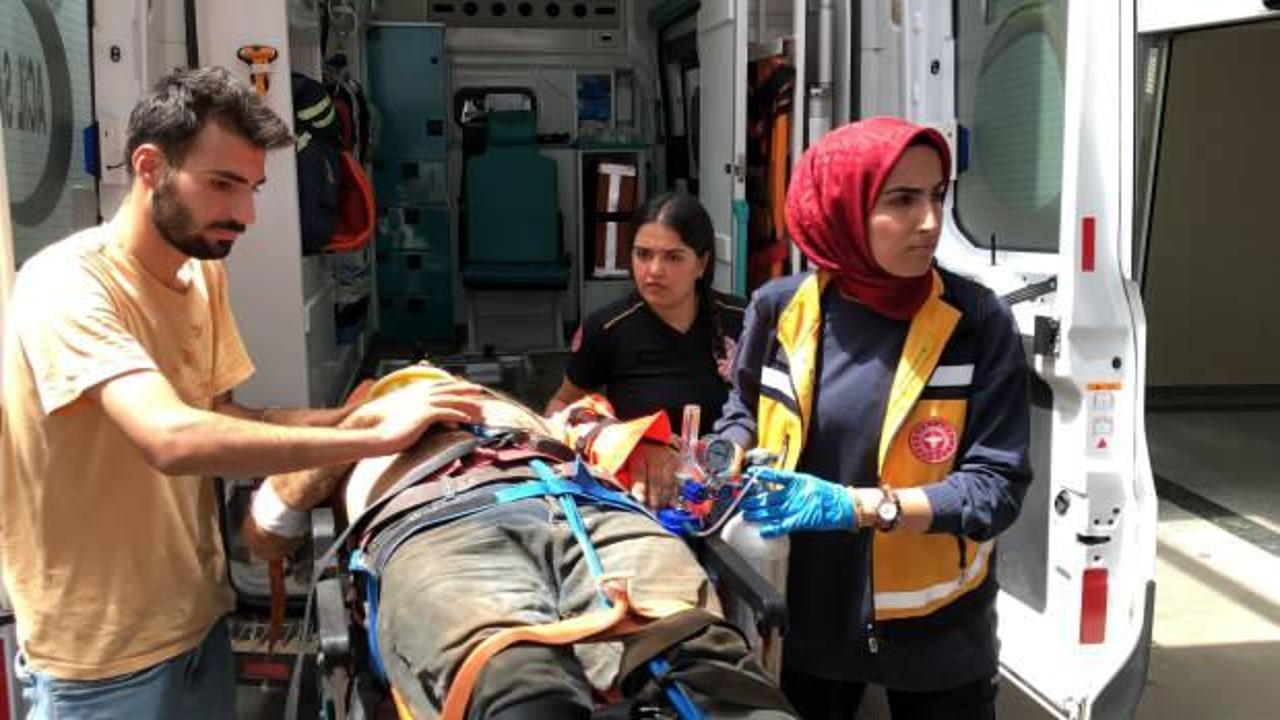 Adıyaman'da korku dolu anlar: İskele çöktü! Yaralılar var