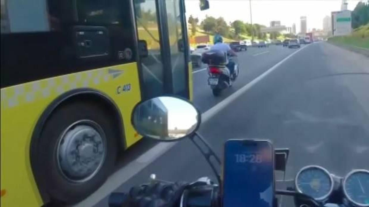 Ataşehir'de İETT şoförü üstüne kırdı, 'Sen katilsin' diyerek tepki gösterdi