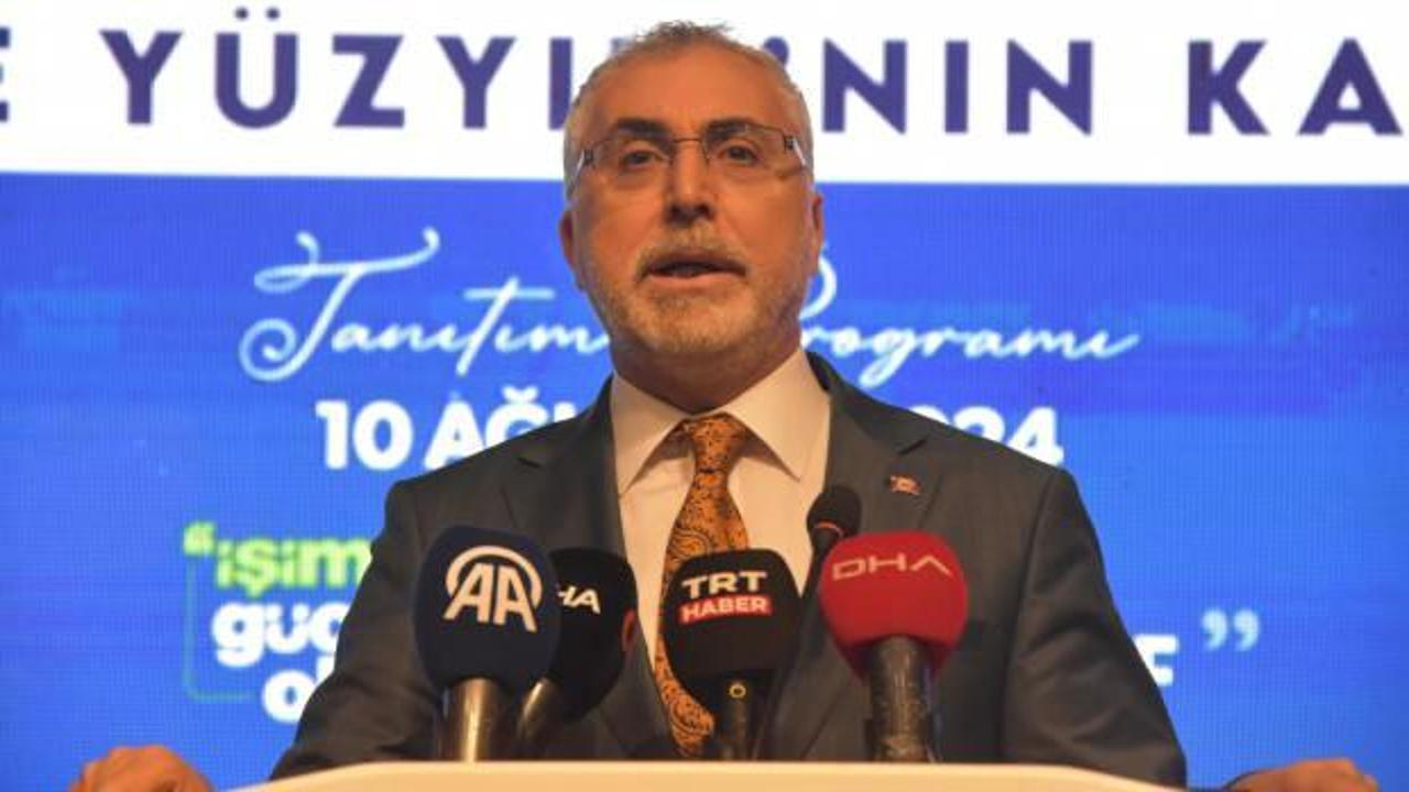 Bakan Işıkhan: Çalışma hayatımızdaki en büyük problem kayıtdışılık