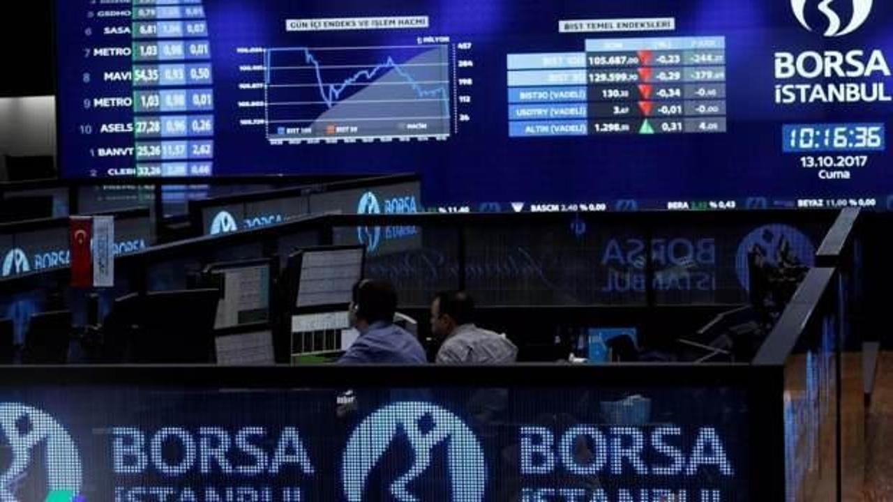 Borsa günü düşüşle tamamladı