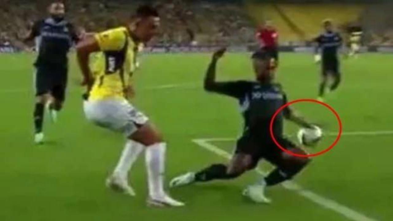 Geceye damga vuran pozisyon! Penaltı var mı yok mu?