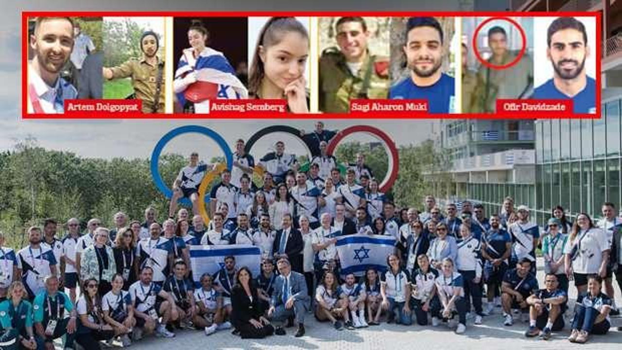 İsrail olimpiyatta katilleri yarıştırıyor