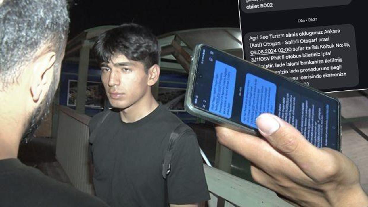 Otobüsün saati değişince biletini iptal etti: Kazadan kıl payı kurtuldu!