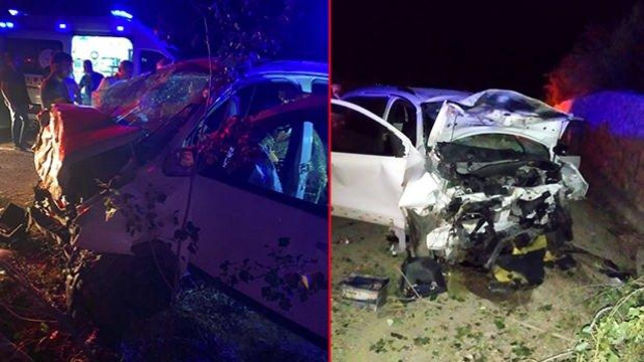 Sinop'ta acı olay: 2 &ouml;l&uuml;, yaralılar var