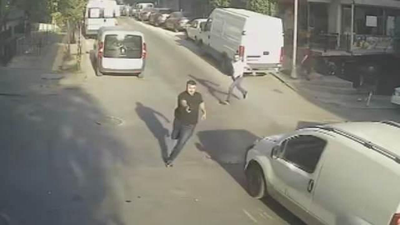 Ultraslan tribün liderlerinin kahvehanesine silahlı saldırı görüntüleri ortaya çıktı