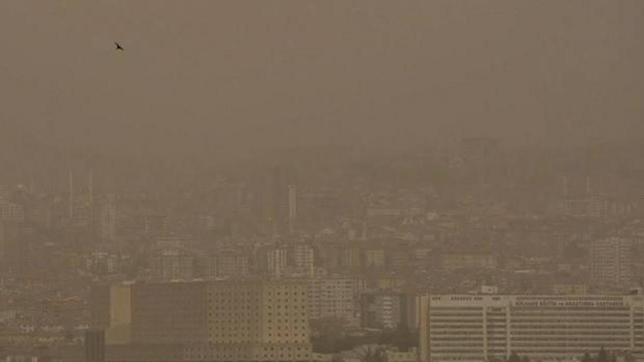 5 kent i&ccedil;in toz taşınımı uyarısı