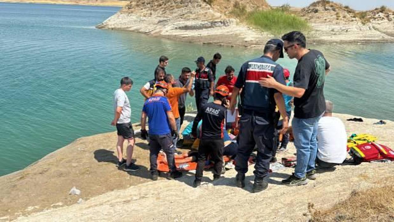 Babası ve kardeşiyle baraja giren Berkant'tan acı haber