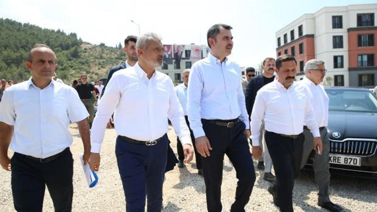 Bakan Kurum'dan depremzedelere yeni konut a&ccedil;ıklaması!