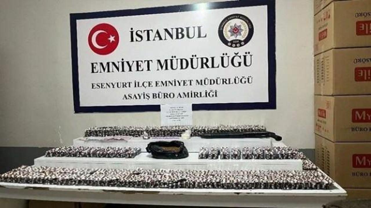 Esenyurt'ta uyuşturucu operasyonu: 2 g&ouml;zaltı