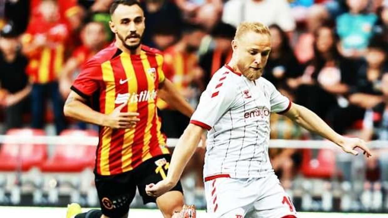 Kayserispor, Radakovic'i durduramadı! Sivasspor 3 puanı kaptı