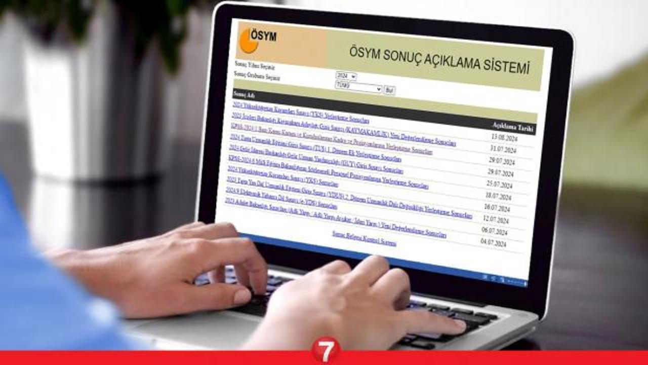 KPSS-2024 lisans sonuçları ne zaman açıklanacak? ÖSYM akademik takvim açıklandı