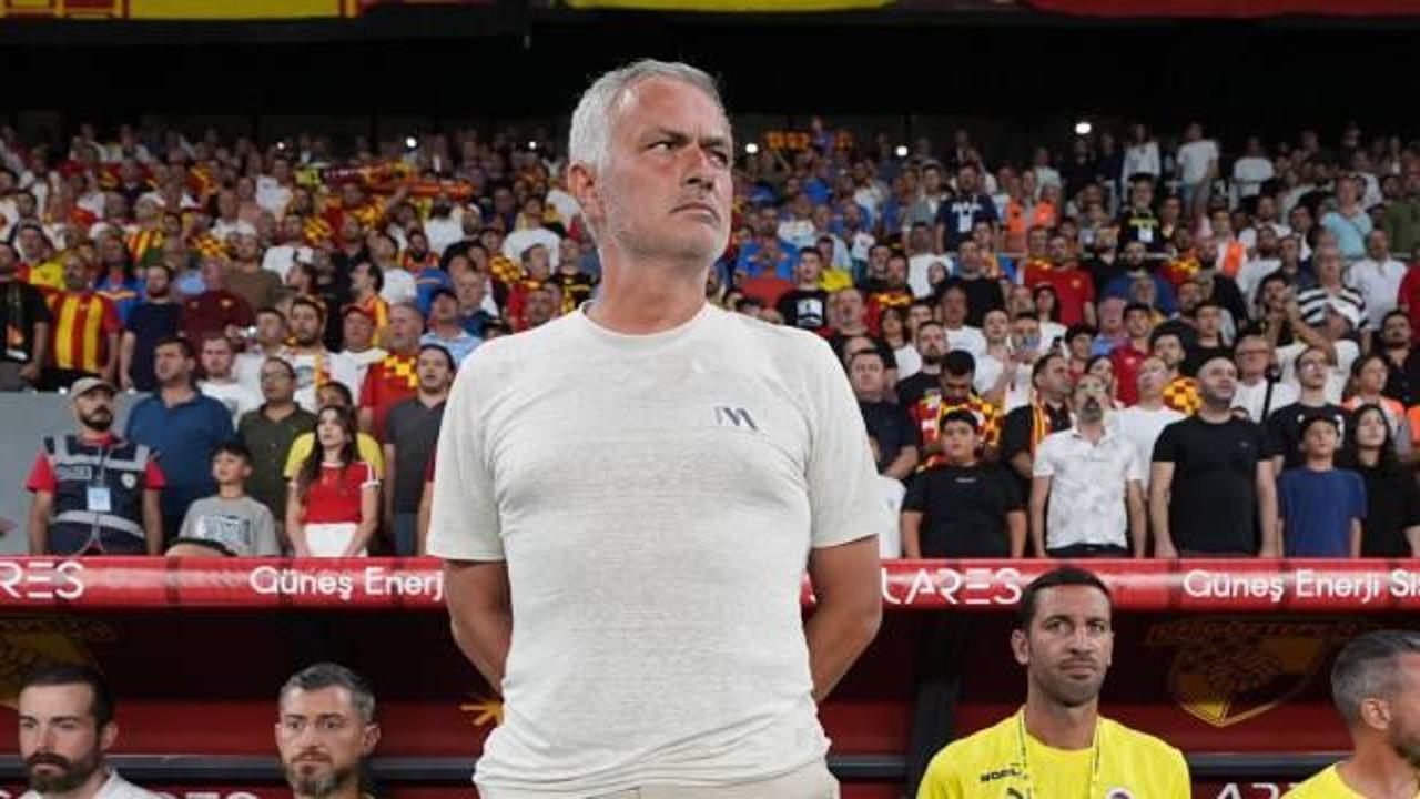 Mourinho'dan çarpıcı ifadeler: Sadece rakibe karşı mücadele etmedik