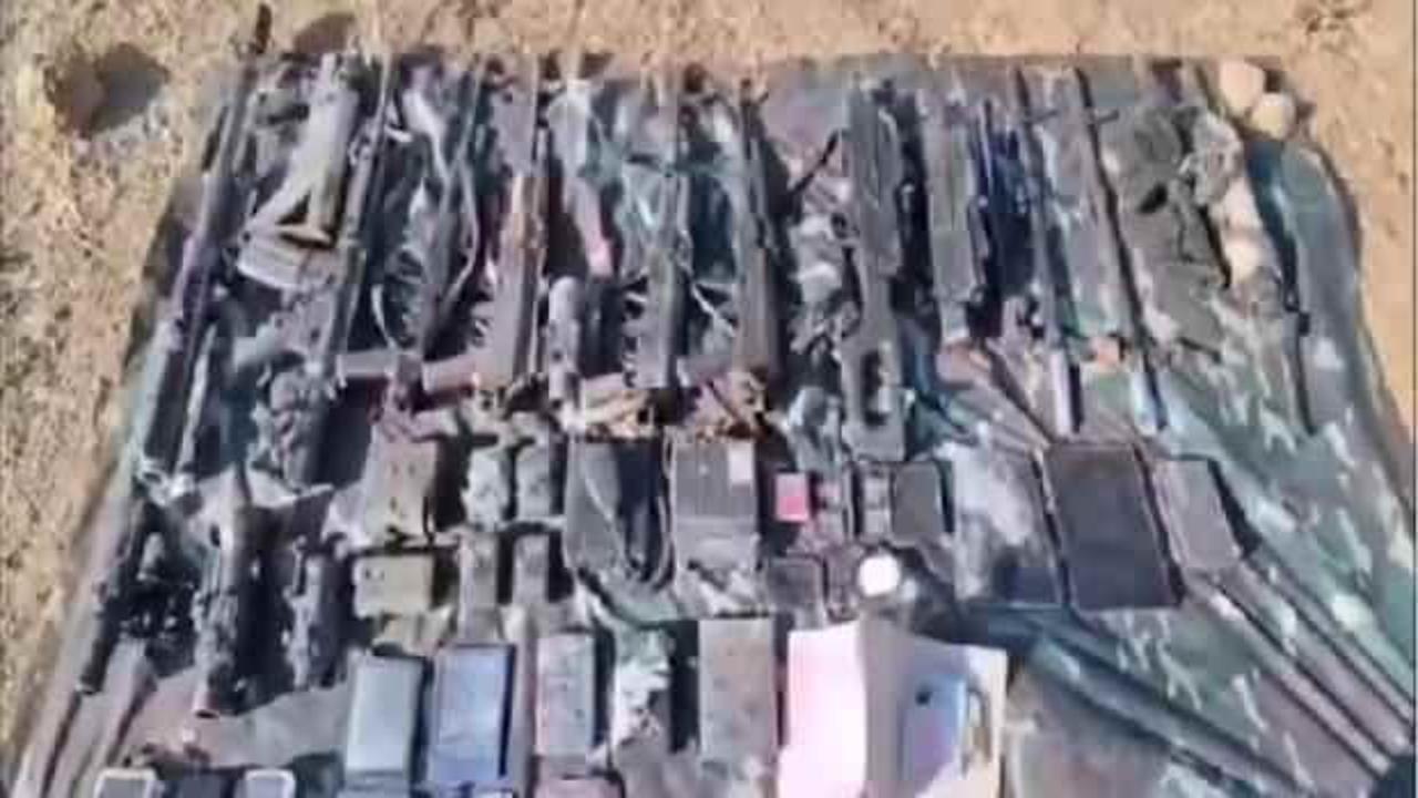 MSB: Pençe-Kilit operasyonu bölgesinde çok sayıda silah ele geçirildi