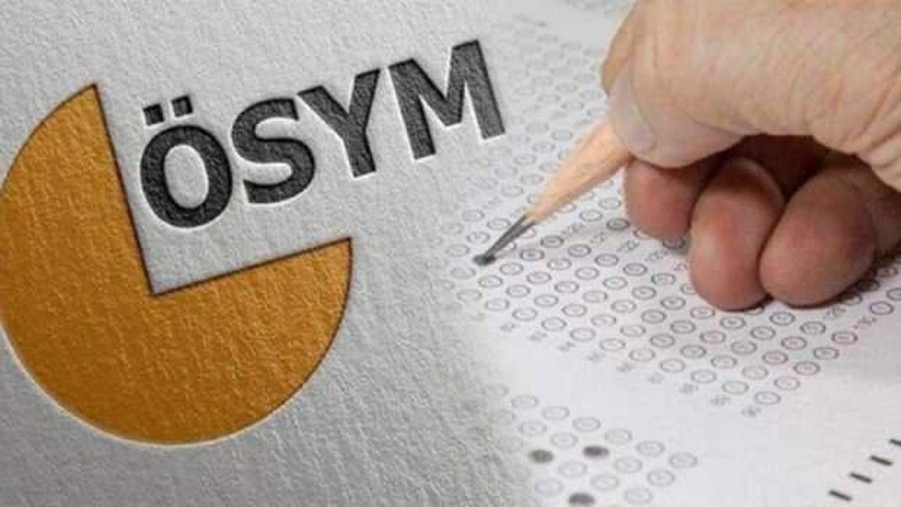 ÖSYM hafta sonu 2 sınav düzenleyecek