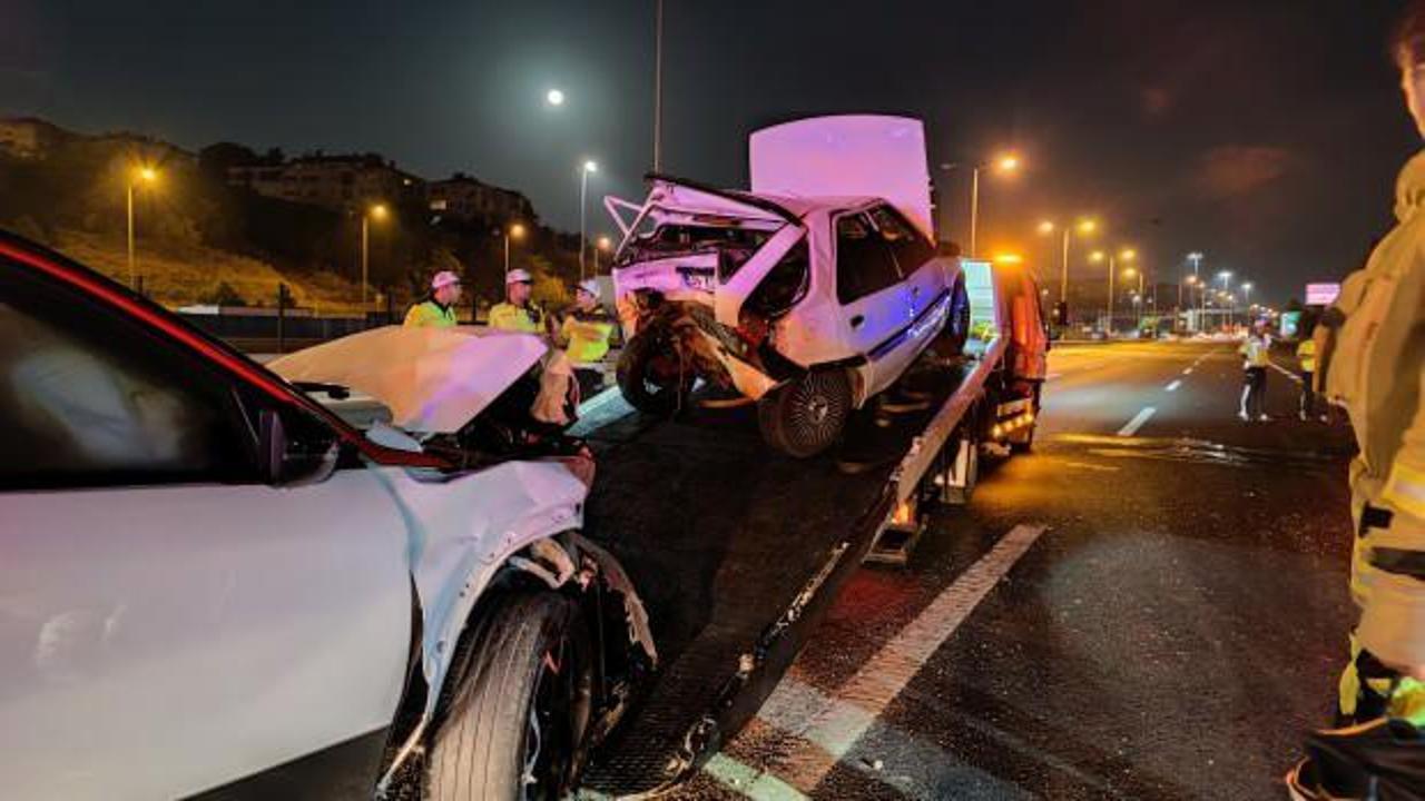 TEM'de korkunç kaza! Acı haber geldi