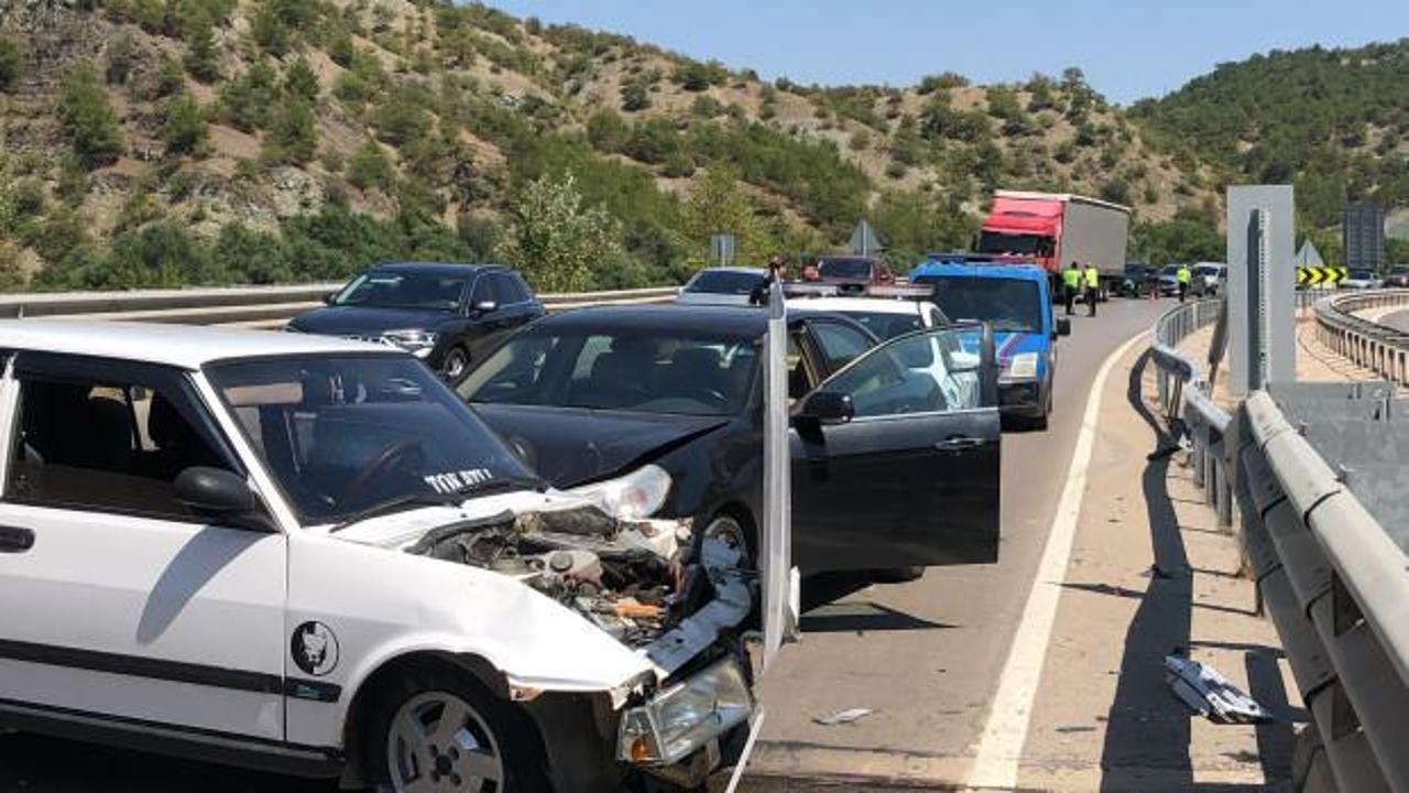 Amasya&rsquo;da korkutan kaza: 1'i &ccedil;ocuk 3 kişi yaralandı