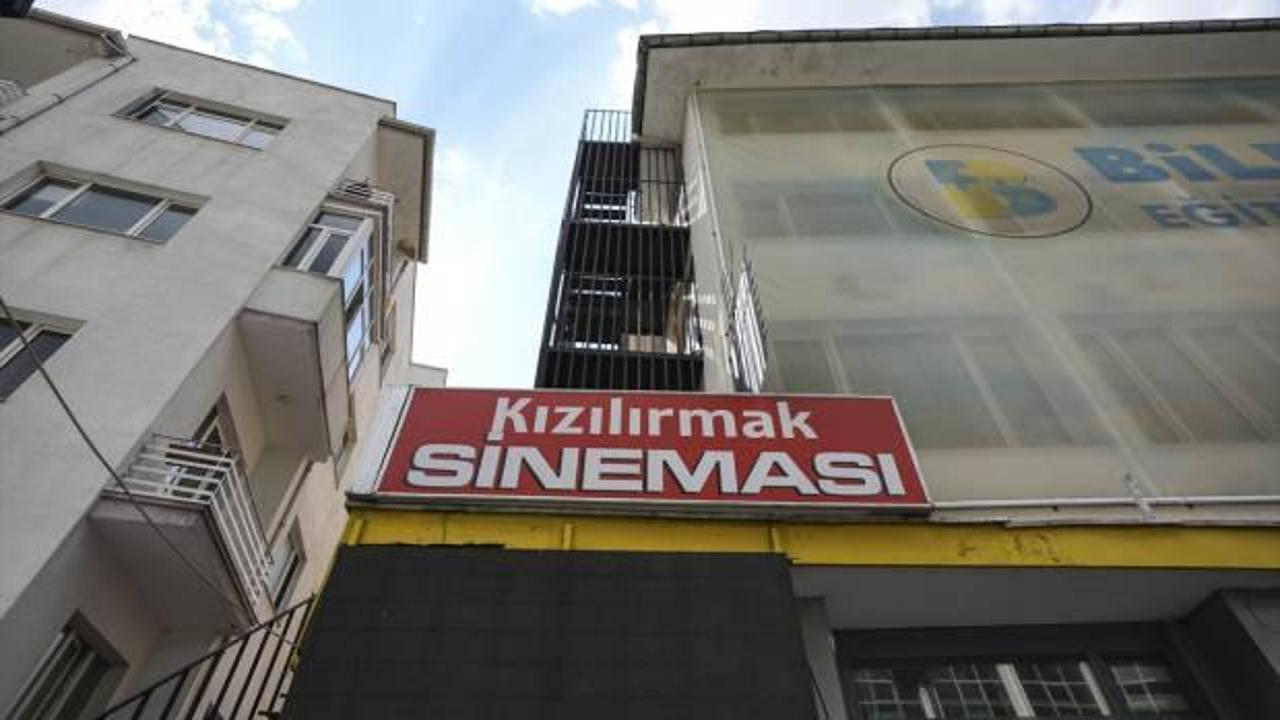 Ankara'nın köklü sinemalarından Kızılırmak, izleyiciye veda etti