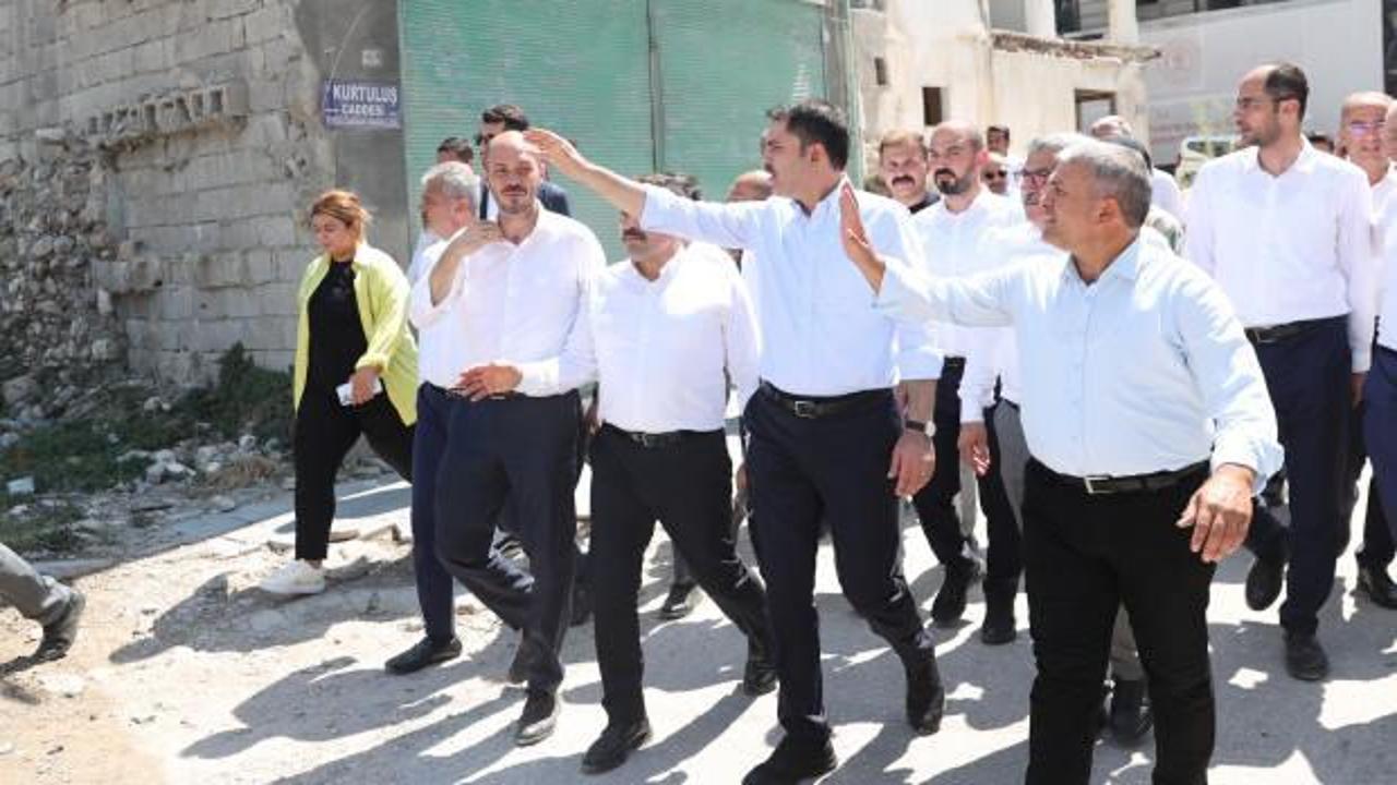 Bakan Kurum: Her şeyi yıkacağız diye bir şey yok